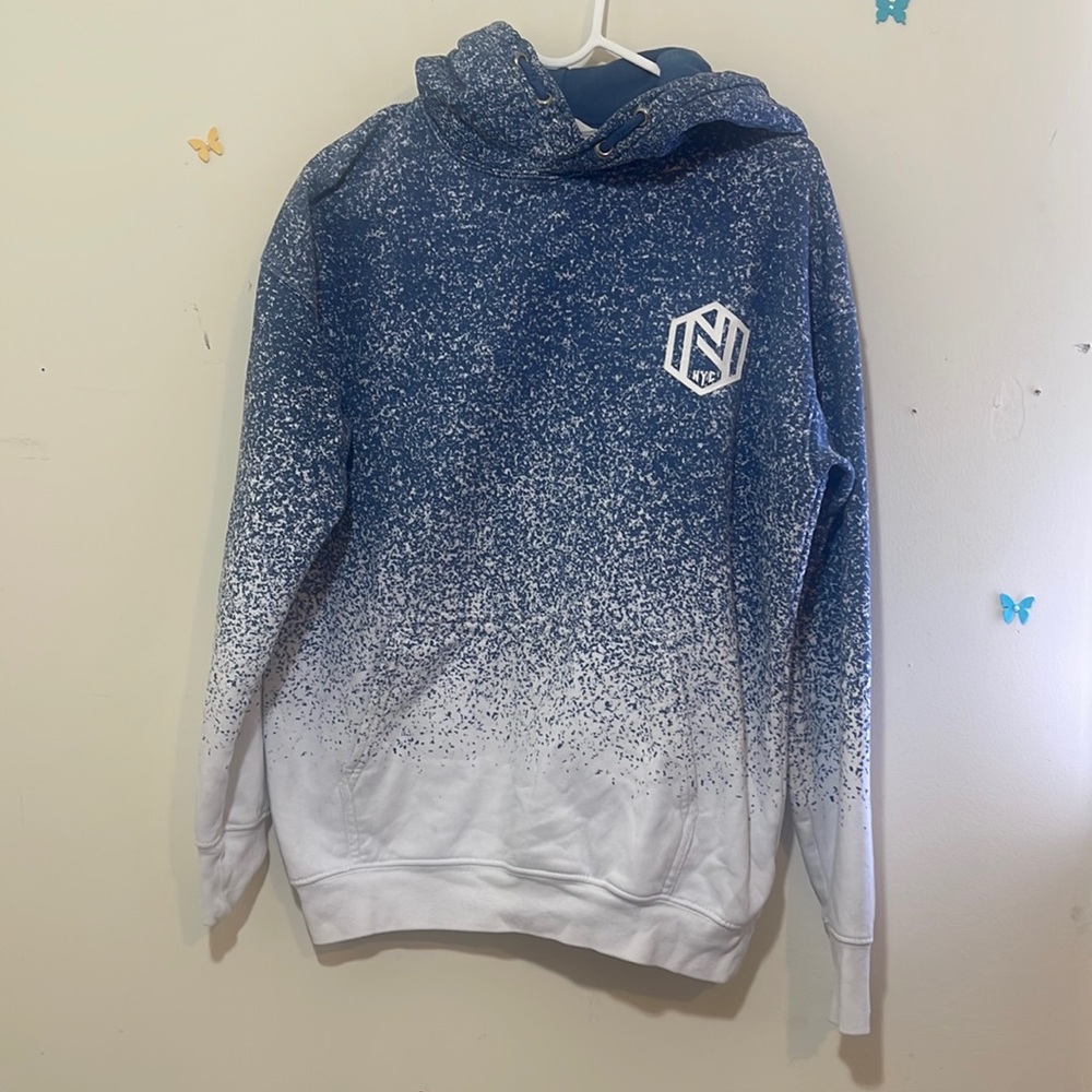 Blue print H&M hoodie